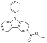 structure of CAS# 1862216-82-7, 乙基9-苯基-9H-咔唑-3-羧酸酯