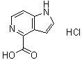 CAS 登录号：1864063-95-5, 1H-吡咯并[3,2-c]吡啶-4-羧酸盐酸盐
