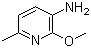 structure of CAS# 186413-79-6, 2-Methoxy-6-methyl-3-pyridinamine