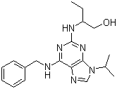 structure of CAS# 186692-46-6, Roscovitine