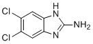 5,6-二氯-1H-苯并[d]咪唑-2-胺分子结构 (CAS 18672-03-2)