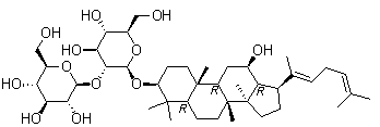 structure of CAS# 186763-78-0, Ginsenoside Rg5