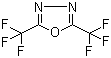 2,5-二(三氟甲基)-1,3,4-恶二唑分子结构 (CAS 1868-48-0)