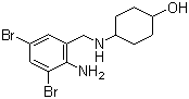 structure of CAS# 18683-91-5, Ambroxol
