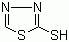 2-巯基-1,3,4-噻二唑分子结构 (CAS 18686-82-3)
