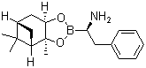 structure of CAS# 186906-12-7, (alphaR,3aS,4S,6S,7aR)-Hexahydro-3a,5,5-trimethyl-alpha-(phenylmethyl)-4,6-methano-1,3,2-benzodioxaborole-2-methanamine