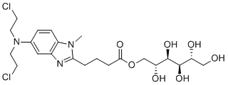Bendamustine USP Related Compound F molecular structure (CAS 1869075-89-7)
