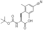 CAS # 1870867-59-6, 4-Cyano-N-[(1,1-dimethylethoxy)carbonyl]-2,6-dimethyl-L-phenylalanine