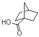 structure of CAS# 18720-30-4, 1-Norbornanecarboxylic acid