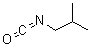 structure of CAS# 1873-29-6, Isobutyl isocyanate