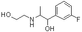 CAS # 1874218-36-6, 3-Fluoro-alpha-[1-[(2-hydroxyethyl)amino]ethyl]benzenemethanol