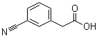 structure of CAS# 1878-71-3, 3-氰基苯乙酸