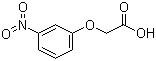 3-硝基苯氧乙酸分子结构 (CAS 1878-88-2)