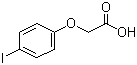 4-Iodophenoxyacetic acid molecular structure (CAS 1878-94-0)
