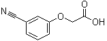 2-(3-Cyanophenoxy)acetic acid molecular structure (CAS 1879-58-9)