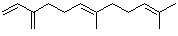 structure of CAS# 18794-84-8, (6E)-7,11-Dimethyl-3-methylene-1,6,10-dodecatriene