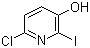 structure of CAS# 188057-26-3, 6-氯-2-碘-3-羟基吡啶