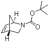 structure of CAS# 188345-71-3, 2-氮杂双环[2.2.1]-5-庚烯-2-羧酸叔丁酯