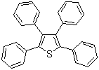 structure of CAS# 1884-68-0, Tetraphenylthiophene