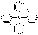 structure of CAS# 18849-24-6, Bis(2-methylphenyl)diphenylsilane