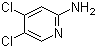 4,5-二氯-2-氨基吡啶分子结构 (CAS 188577-68-6)