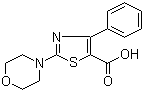 CAS # 188679-21-2, 2-Morpholin-4-yl-4-phenylthiazole-5-carboxylic acid