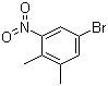 structure of CAS# 18873-95-5, 5-Bromo-1,2-dimethyl-3-nitrobenzene