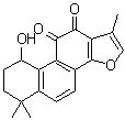 CAS # 18887-18-8, Hydroxytanshinone IIA, 6,7,8,9-Tetrahydro-9-hydroxy-1,6,6-trimethylphenanthro[1,2-b]furan-10,11-dione