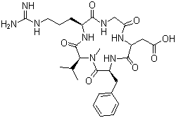 structure of CAS# 188968-51-6, Cilengitide