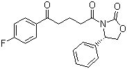 CAS # 189028-93-1, (4S)-3-[5-(4-Fluorophenyl)-1,5-dioxopenyl]-4-phenyl-2-oxazolidinone