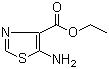 structure of CAS# 18903-18-9, Ethyl 5-aminothiazole-4-carboxylate