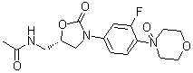 CAS 登录号：189038-36-6, N-[[(5S)-3-[3-氟-4-(4-氧代-4-吗啉基)苯基]-2-氧代-5-恶唑烷基]甲基]乙酰胺