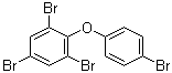CAS # 189084-63-7, 2,4,4',6-Tetrabromodiphenyl ether, 1,3,5-Tribromo-2-(4-bromophenoxy)benzene, BDE 75, PBDE 75