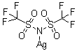 structure of CAS# 189114-61-2, Silver bis(trifluoromethylsulfonyl)amide