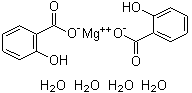 二水杨酸镁四水合物分子结构 (CAS 18917-95-8)