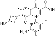 structure of CAS# 189279-58-1, Delafloxacin
