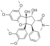 structure of CAS# 189322-69-8, 3'-Methoxyrocaglamide