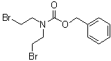 structure of CAS# 189323-09-9, Benzyl bis(2-bromoethyl)carbamate
