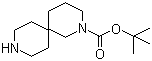 structure of CAS# 189333-03-7, 2,9-Diazaspiro[5.5]undecane-2-carboxylic acid tert-butyl ester