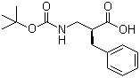 (S)-2-Benzyl-3-(tert-Butoxycarbonylamino)propanoic acid molecular structure (CAS 189619-55-4)