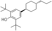 CAS # 189696-30-8, trans-2,6-Bis(tert-butyl)-4-(4-propylcyclohexyl)phenol