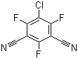 structure of CAS# 1897-50-3, 5-Chloro-2,4,6-trifluoroisophthalonitrile