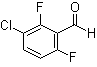 structure of CAS# 190011-87-1, 3-Chloro-2,6-difluorobenzaldehyde