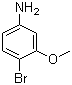structure of CAS# 19056-40-7, 4-Bromo-3-methoxyaniline