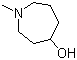 4-羟基-1-甲基六氢氮杂卓分子结构 (CAS 19065-49-7)
