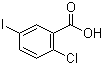 structure of CAS# 19094-56-5, 2-Chloro-5-iodobenzoic acid