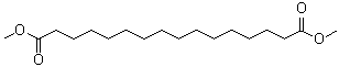 十六烷二酸二甲酯分子结构 (CAS 19102-90-0)
