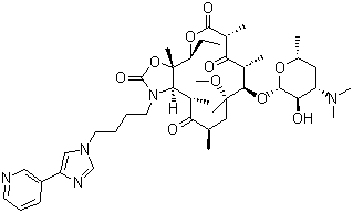 structure of CAS# 191114-48-4, 泰利霉素