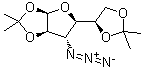 3-Azido-3-deoxy-1,2:5,6-bis-O-(1-methylethylidene)-alpha-D-galactofuranose molecular structure (CAS 19131-08-9)