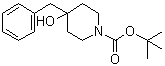 CAS 登录号：191327-87-4, 4-羟基-4-苄基-1-哌啶羧酸叔丁酯